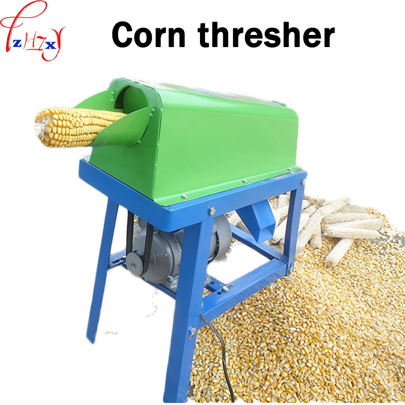 Small Household Electric Maize Sheller Farm Corn Thresher Sheller Machine Corn Stripper Machine 220V 1PC