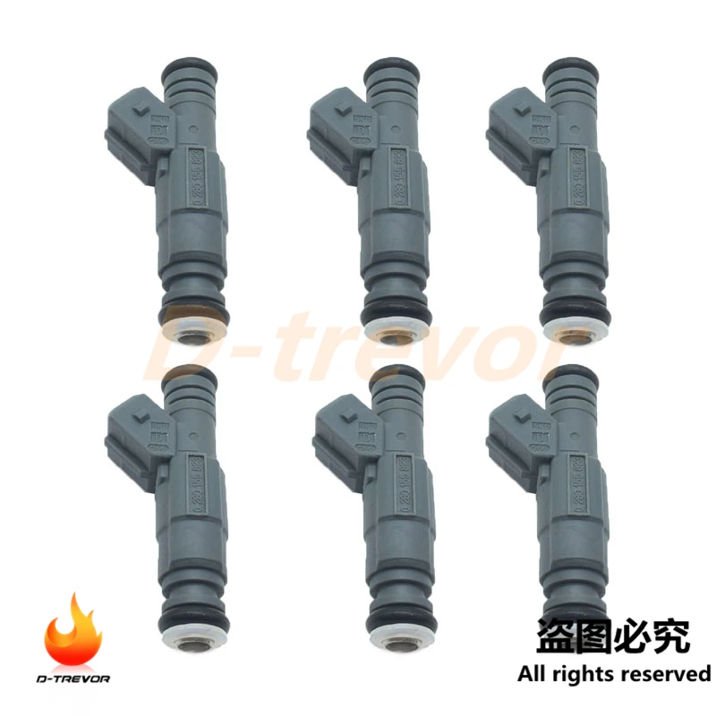 

6Pcs Fuel Injectors 0280155823 For 1999-2003 BMW 840Ci 540i 740i 4.4L 4.0L EV14