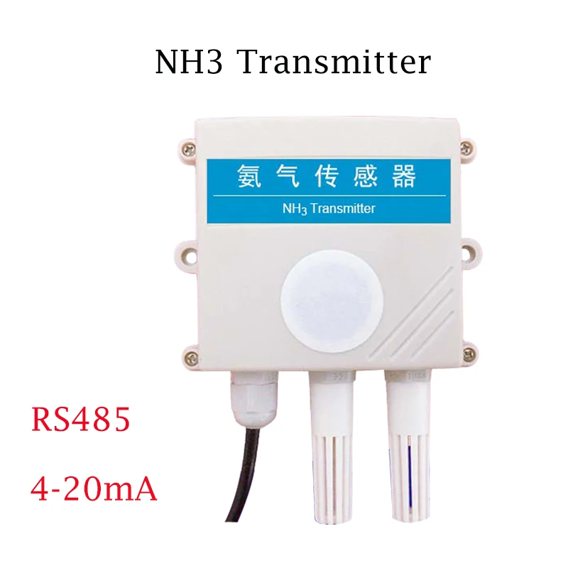 

NH3 Sensor MQ137 Transmitter NH3 Chicken House Public Toilet Pig Farm Detection 4-20mA Output RS485