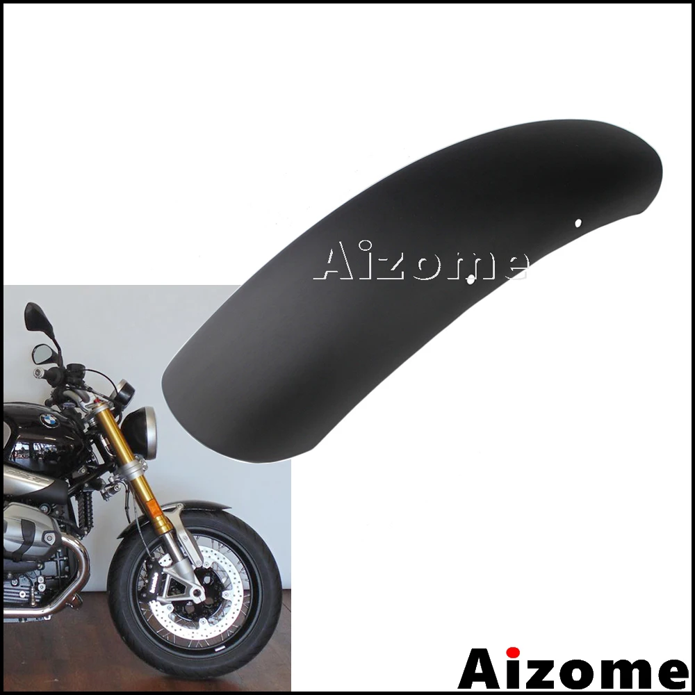 

Black Silver Motorcycle Aluminum Front Fender Mudguard For BMW R nine T R nineT R9T 2014-2019