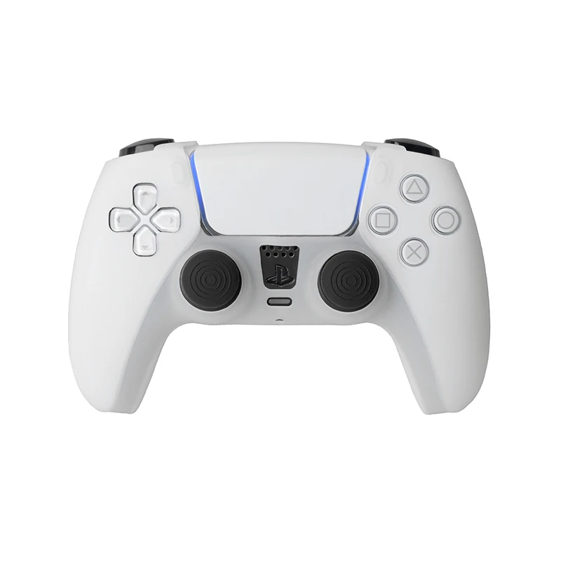 2021 PS5 Penutup Kontroler Baru Casing Silikon Anti-selip Kulit Gamepad untuk Playstation 5 Controller Joypad