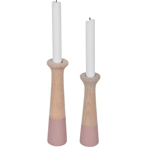 Utyawood Pink Decor Candlestick Candle Holder