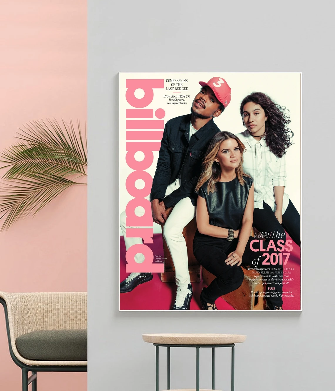 Chance the Rapper, Maren Morris and Alessia Album Canvas Poster Hip Hop Rapper Pop Star Wall Painting Decoration (No Frame)