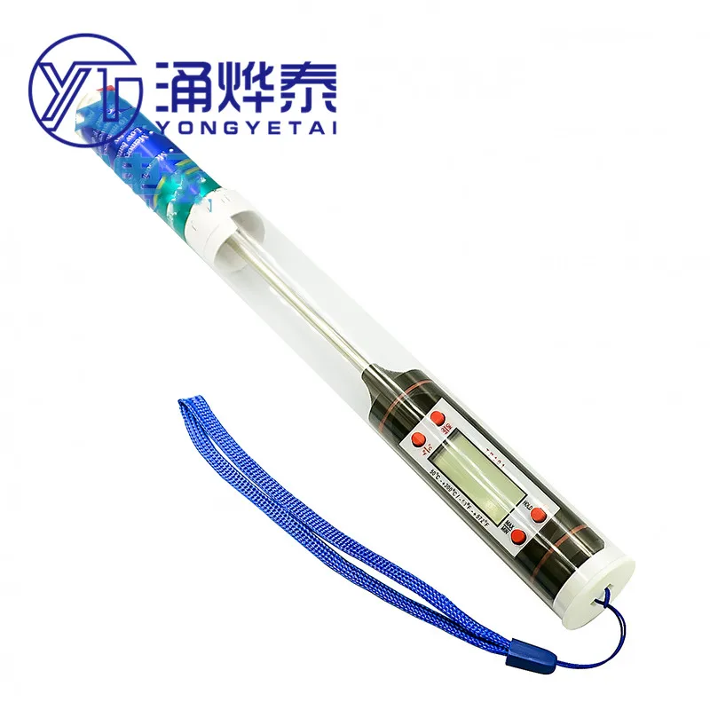 YYT Kitchen Oil Thermometer Kitchen Barbecue Baking Temperature Measuring Temperature Probe Temperature Pen TP101