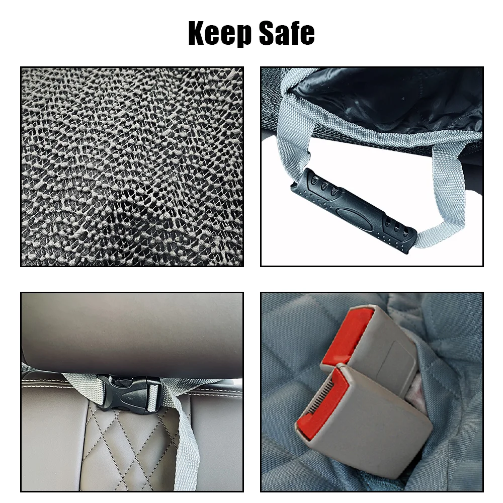 Para cães pet viagem transportadora capa de assento do carro traseiro tapete protetor tronco colchão à prova dwaterproof água gato cão almofada