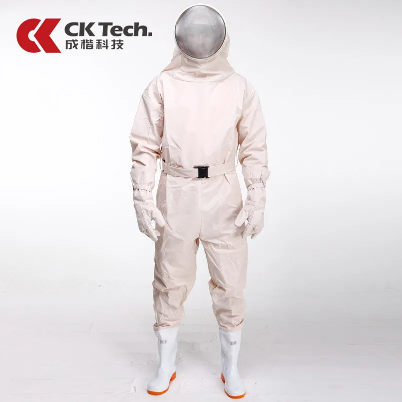 CK Tech. Beekeeping Clothing Anti-wasp Anti Bee Protective Equipment for Beekeeper Professional Ventilation Catch Bee Suit