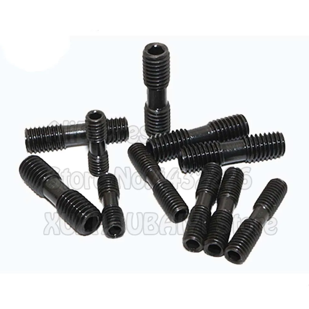 10 Chiếc 2 Đầu Vít M5x20 M6x20 M6x25 M6x30 M8x20 M8x1x30 M8x30 M10x30 Biến Dụng Cụ Dao Cắt Tiện Torx Vít