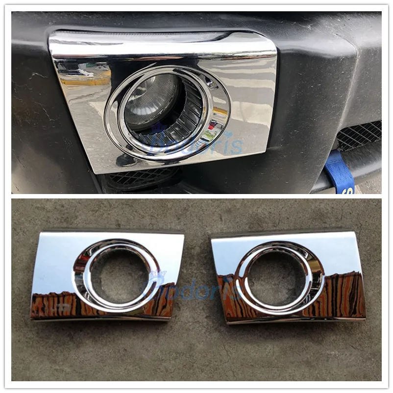 For Hyundai Tucson 2005 2006 2007 2008 2009 2010 2012 Front Fog Lamp Cover Light Moulding Trim Foglight Strips Auto Accessories