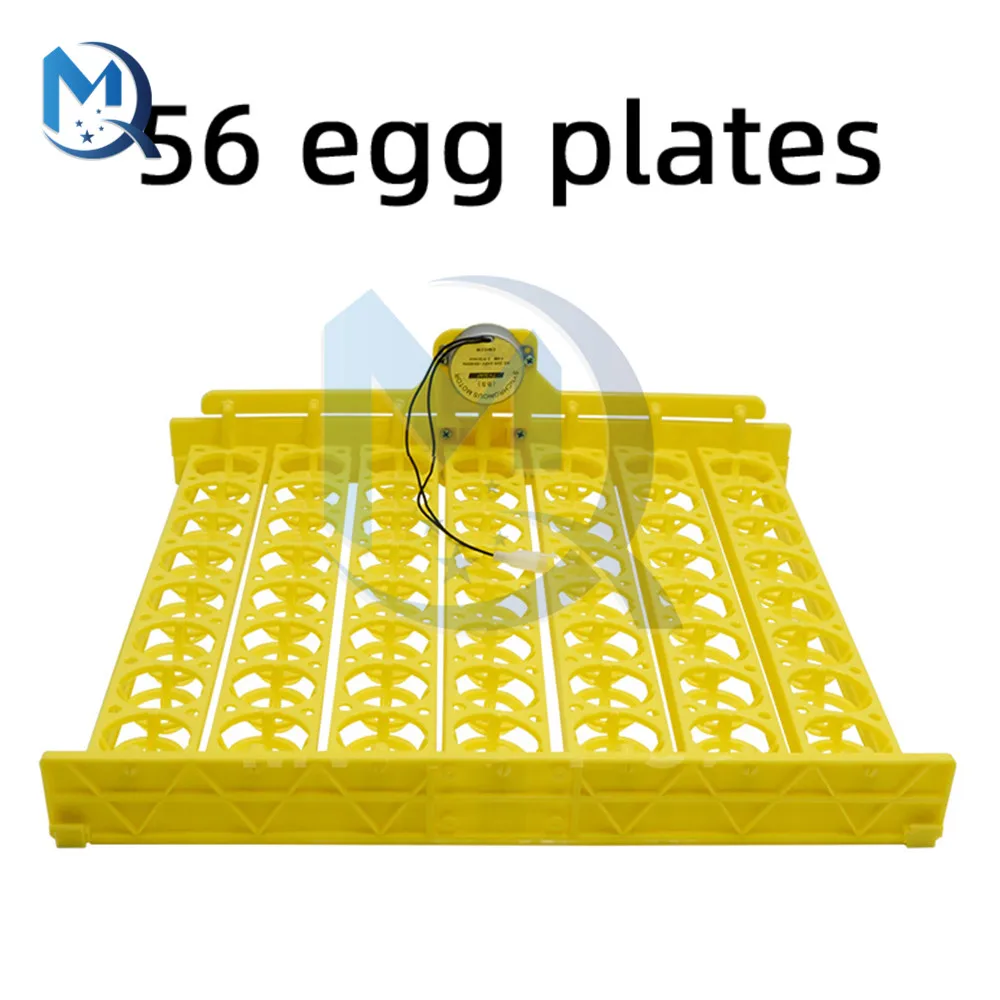 110V/220V Turning Egg Tray Kit 56 Plastic Bird Eggs Duck Chicken Eggs Hatching Machine Automatic Egg Incubator Uniform Heating