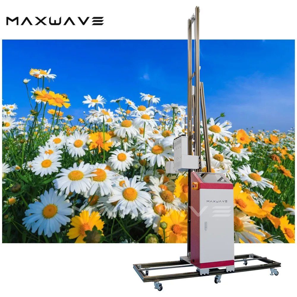 Maxwave Hoge Kwaliteit Verticale Muur Printer 3d Muur Schilderen Machine