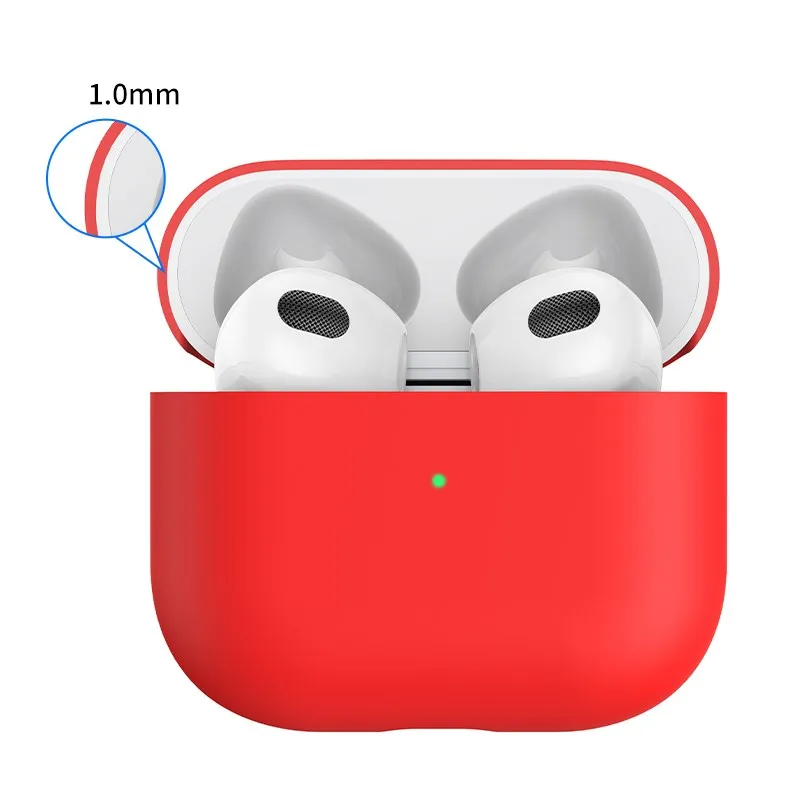 Pokrowiec na Airpods 3 miękki płyn oficjalny silikon 2021 Air Pods 3 słuchawka Protector Case nowy Funda na Apple Airpods 3 okładka