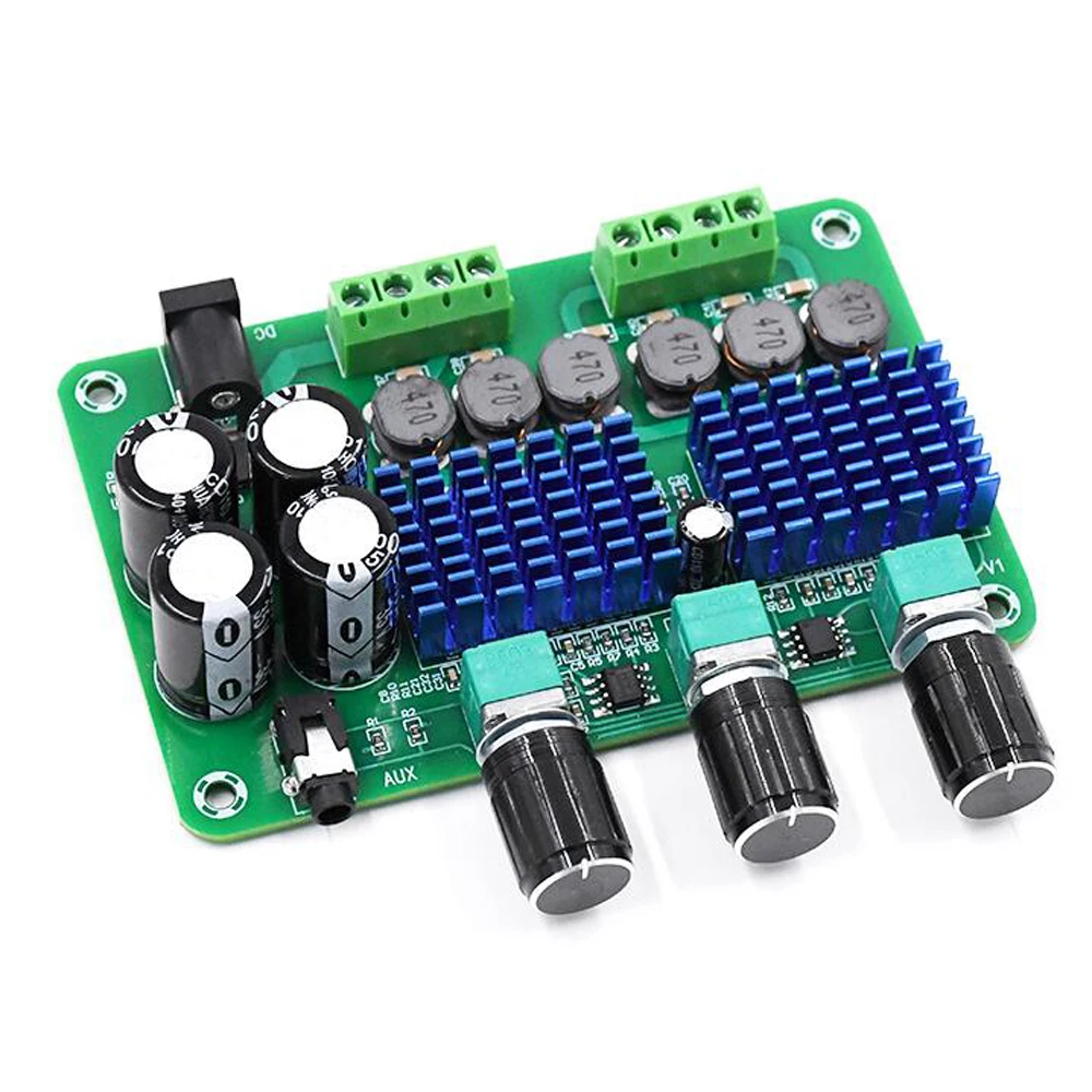 TPA3116D2 High Power Digital Power Amplifier Board 2.1 Channel Homemade Speaker