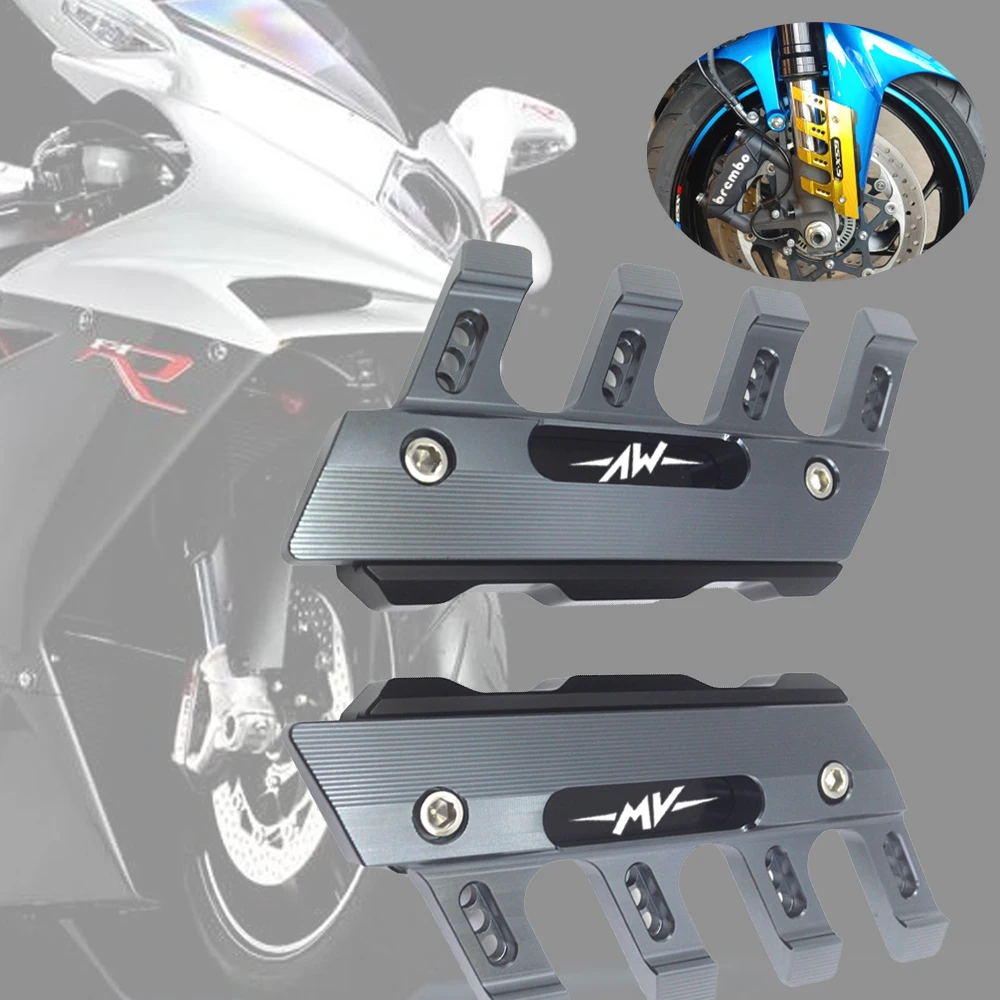Pour MV AGUSTA Brutale 675 800/RR 1090R 920 989R 750 990R 910R moto garde-boue avant curseur Protection garde