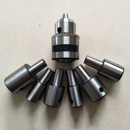 B16 B12 B10 drill chuck arbor adapter motor shaft connecting rod with inner hole 8mm 9 10 11 12mm 13 14 15 16 17 18 19 20mm