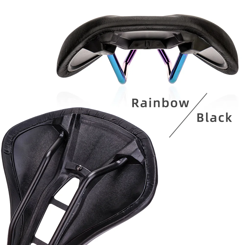 ZTTO MTB Bicycle Ergonomic Short Nose Saddle 152mm Wide Comfort Long Trip Light Weight Thicken Soft Buffer Seat