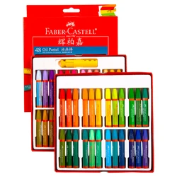 Faber Castell Oil Pastels 12/24/36/48 Colors Set Artist Professional Drawing Wax Crayons School Office Art Supplies