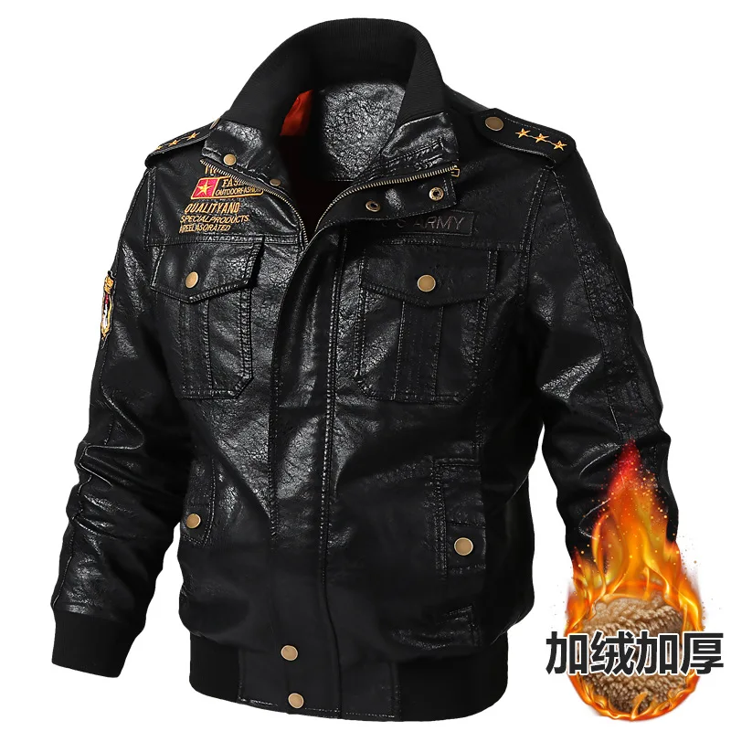 Spring new style stand-up collar sportsman motorcycle leather jacket washed PU leather jacket jacket tide domineering leather ja