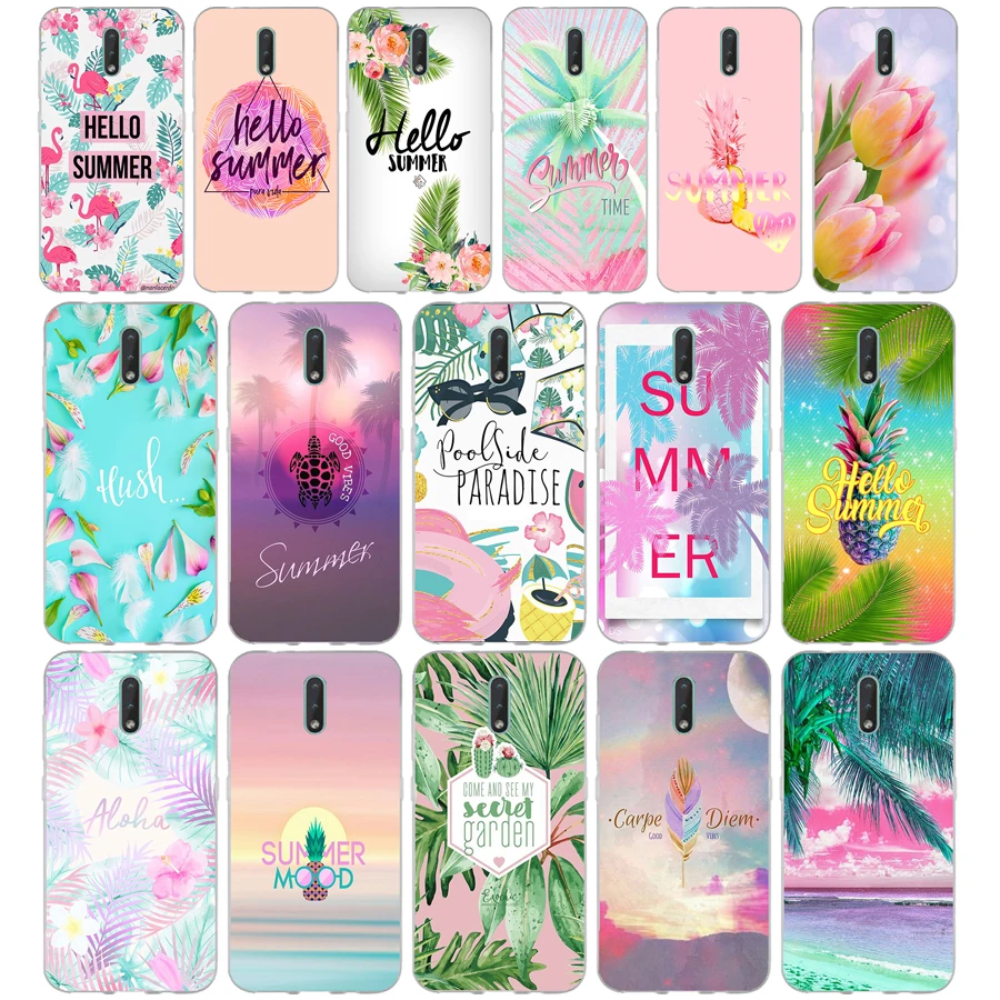 311FG Cool in summer gift Soft Silicone Tpu Cover phone Case for Nokia 2.1 2.3 3 3.1 4.2 5 5.1 Plus 7.2 6 8