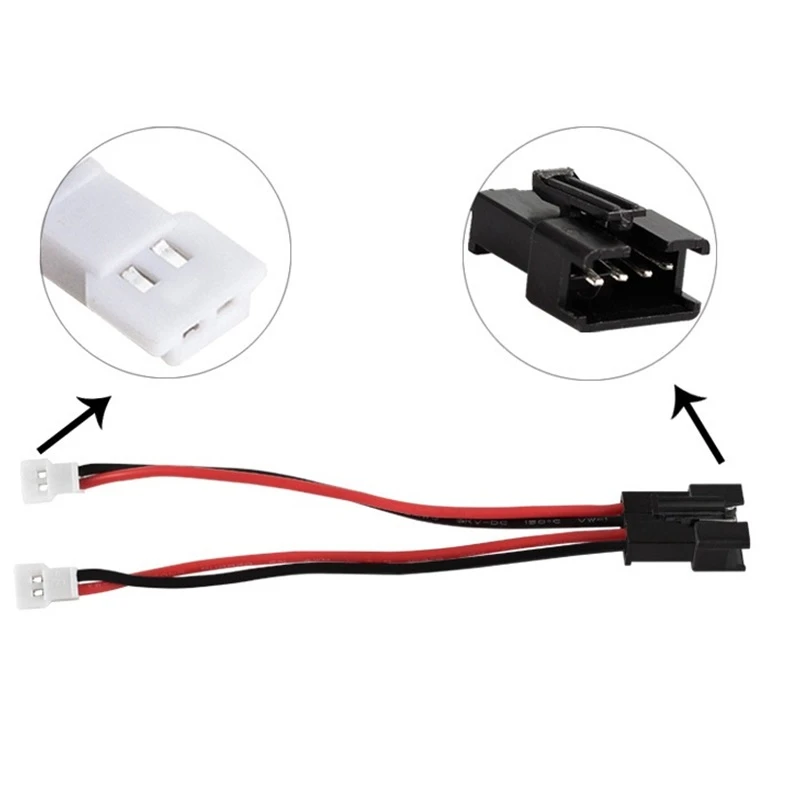 7.4V 1100mAh 18500 Li-ion battery+Charger for UDI R/C UDI001 UDI901 HQ747 huanqi 960 Venom Speed Boat 7.4v Replacement battery