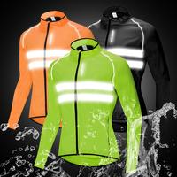 WOSAWE Windpoof Cycling Jacket Windbreaker MTB Bicycle Long Sleeve Jersey Water Resistant Outdoor Sport Jersey Bike Jackets
