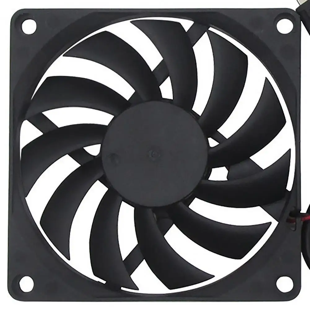 80mm wentylator chłodzący złącze USB uniwersalny 5V 8cm Router obudowa komputera radiator do obudowy komputera PC