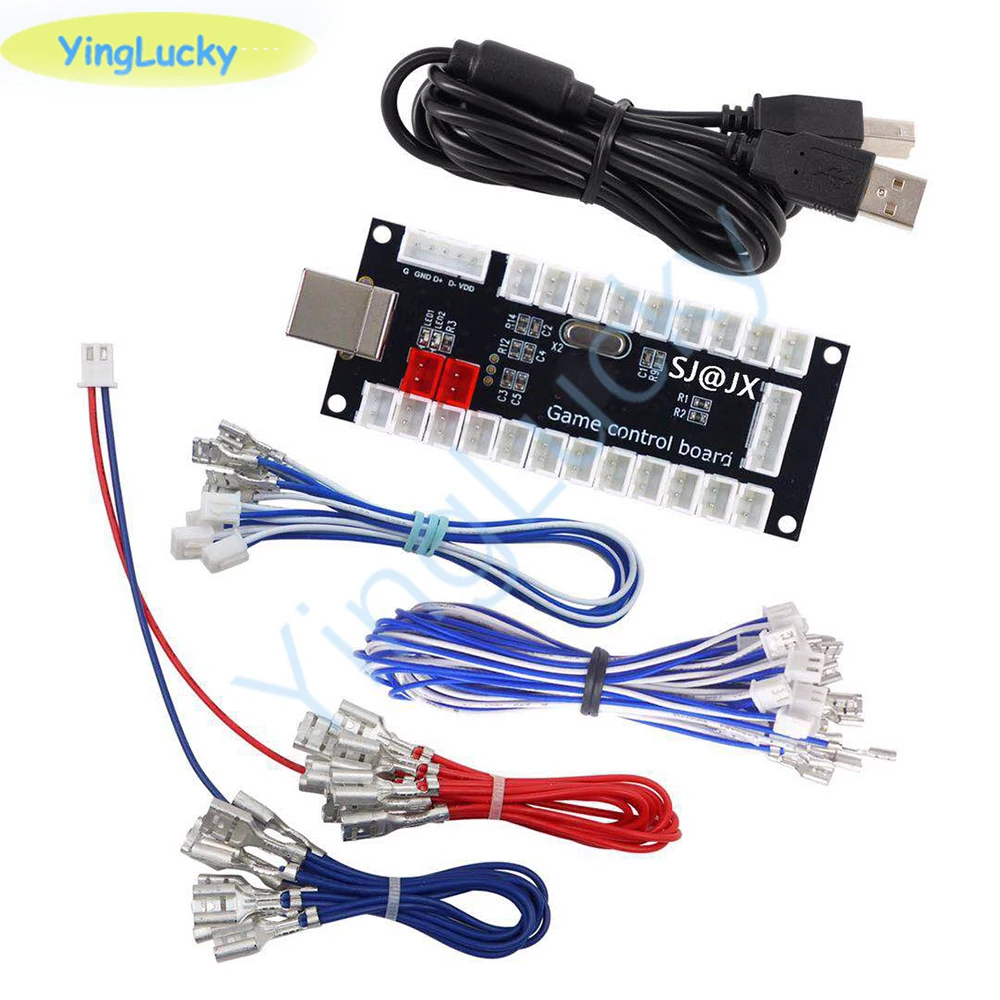 Arcade Encoder DIY USB Zero Delay Arcade Replacement Parts Mayitr PC to Joystick And Cable For Controls Arcade Game DIY Kit