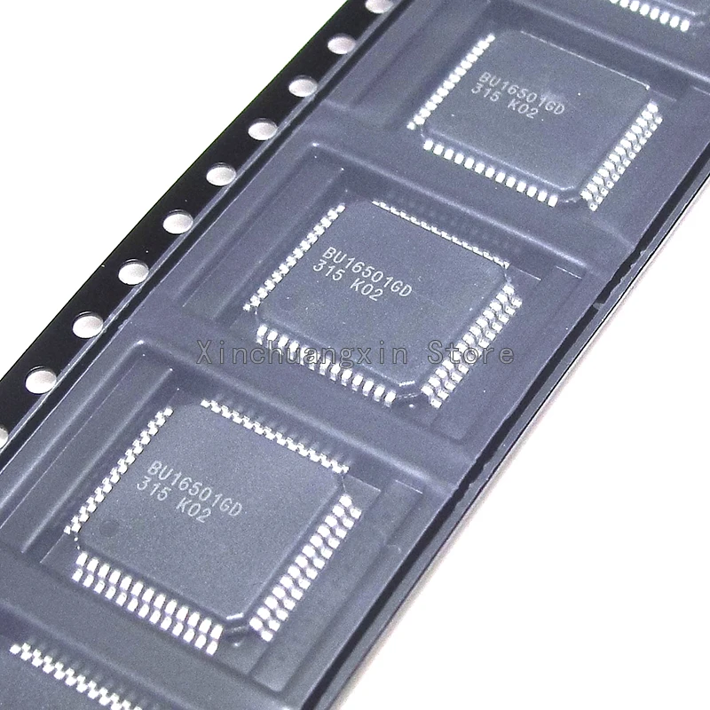 BU16501GD LED Driver with I²C Compatible and 3-wire Serial Interface  for 8x16 LEDs in Dot Matrix