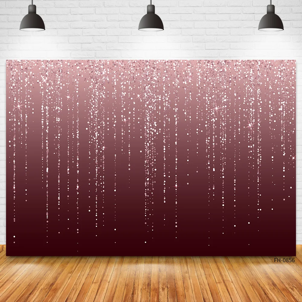 Caixas de Fotografia Gold Glitter, Fundos personalizados para Photo Studio, Happy Birthday Party, Baby Shower, menina recém-nascida Photophone
