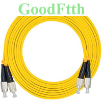 Fiber Patch Cords FC-FC UPC SM Duplex GoodFtth 1m 2m 3m 5m 10m 15m 20m 25m 30m 40m 6pcs/lot