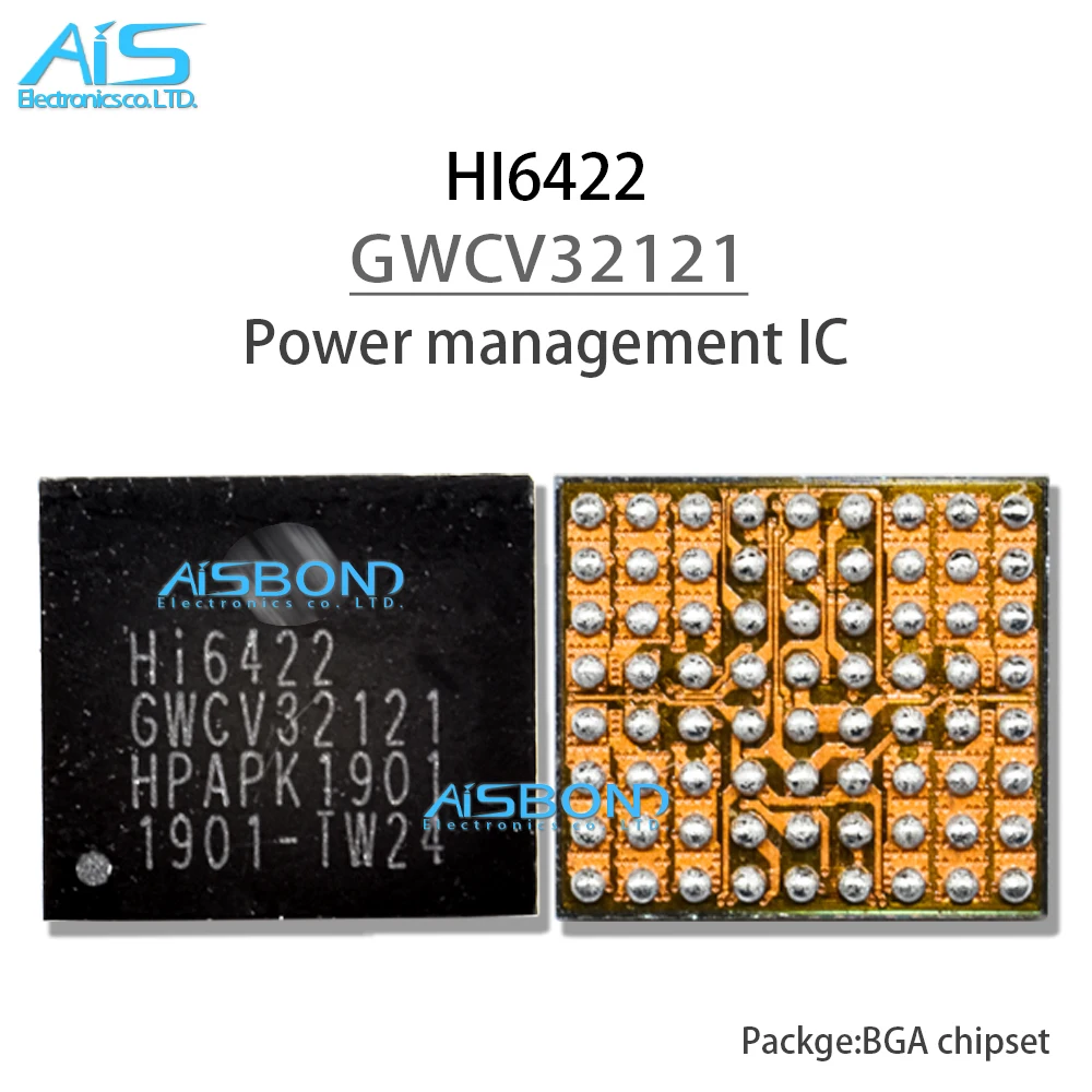 Circuit intégré de gestion de l'alimentation pour Huawei, puce PM, HI6422, GWCV32121, GWCV32122, GWCV310, HI6422, V32121, V32122, V310, 2 pièces/lot