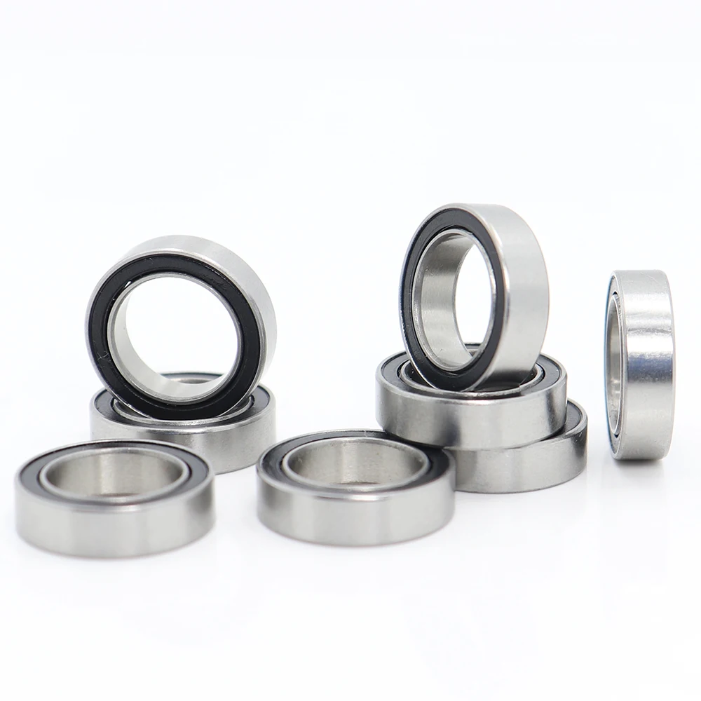 S6700-2RS Bearing 10x15x4 mm 10PCS Double Sealed Stainless Steel S6700 RS Ball Bearings S6700 2RS S61700RS S6700VV/DDU