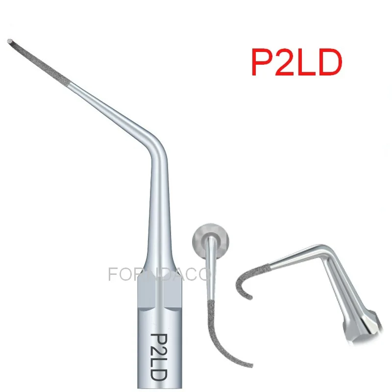 

2pcs P2LD Dental Scaler Tips For EMS Woodpecker Scaler Handpiece Dental Ultrasonic Scaler Scaling Tip Dental Equipment Dentist