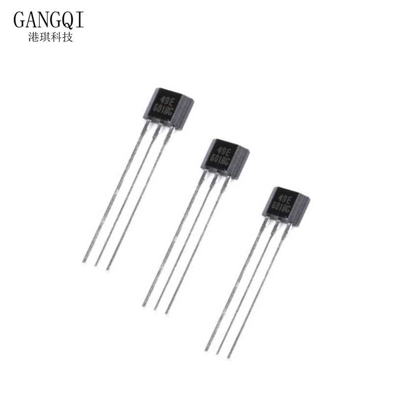 10pcs 49E Hall element AH49E OH49E SS49E Hall sensor Hall Effect Sensor new TO-92