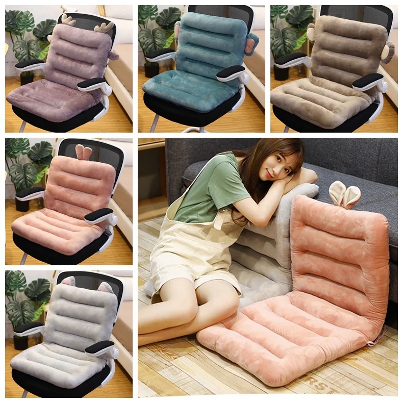 

85CM Comfort Semi-Enclosed Warm Seat Cushion For Office Chair Pain Relief Cushion Sciatica Bleacher Seats With Backs And Cushion