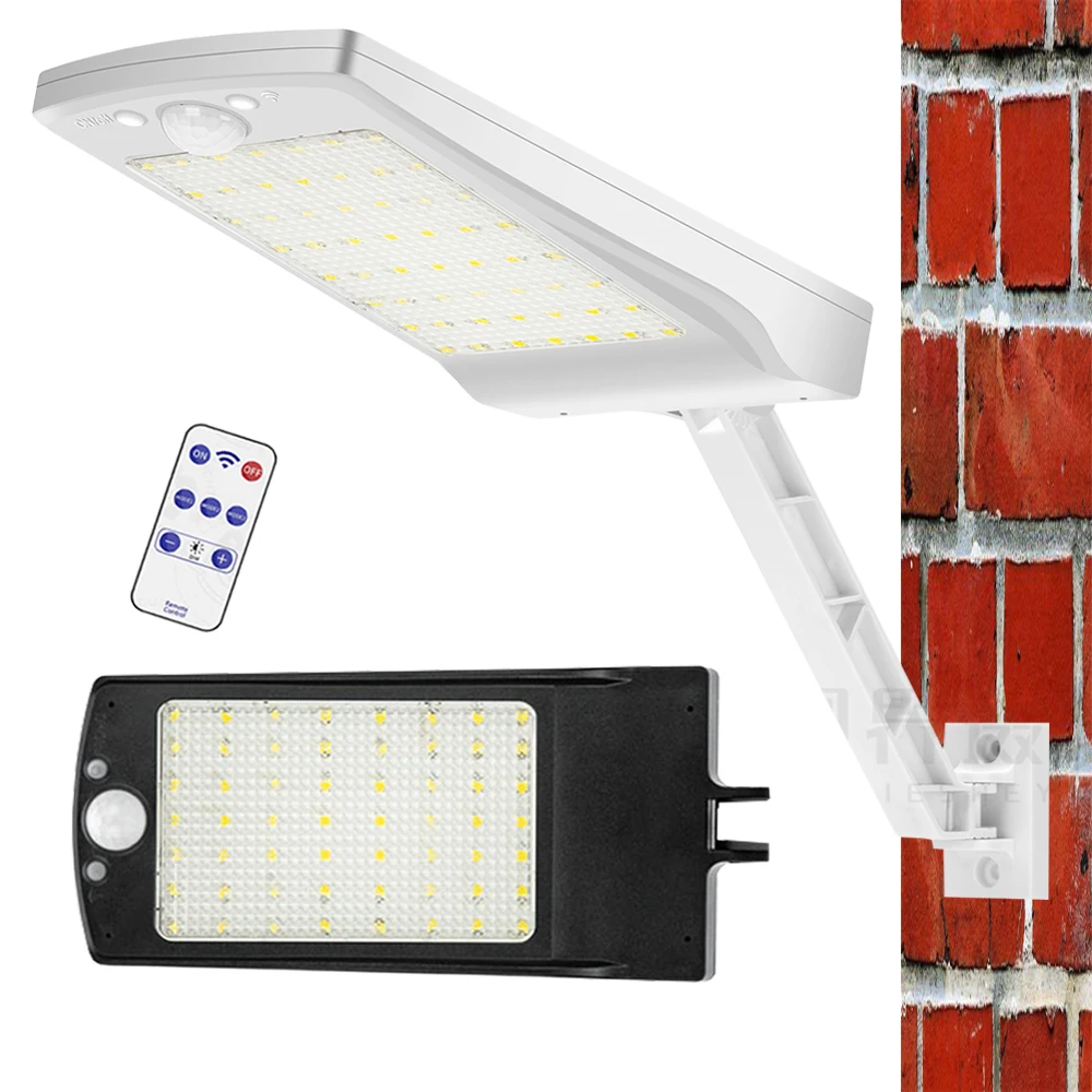 

Leds Solar Light 800LM Outdoor Waterproof three Modes outdoor Motion Sensor Street Wall Lamp%