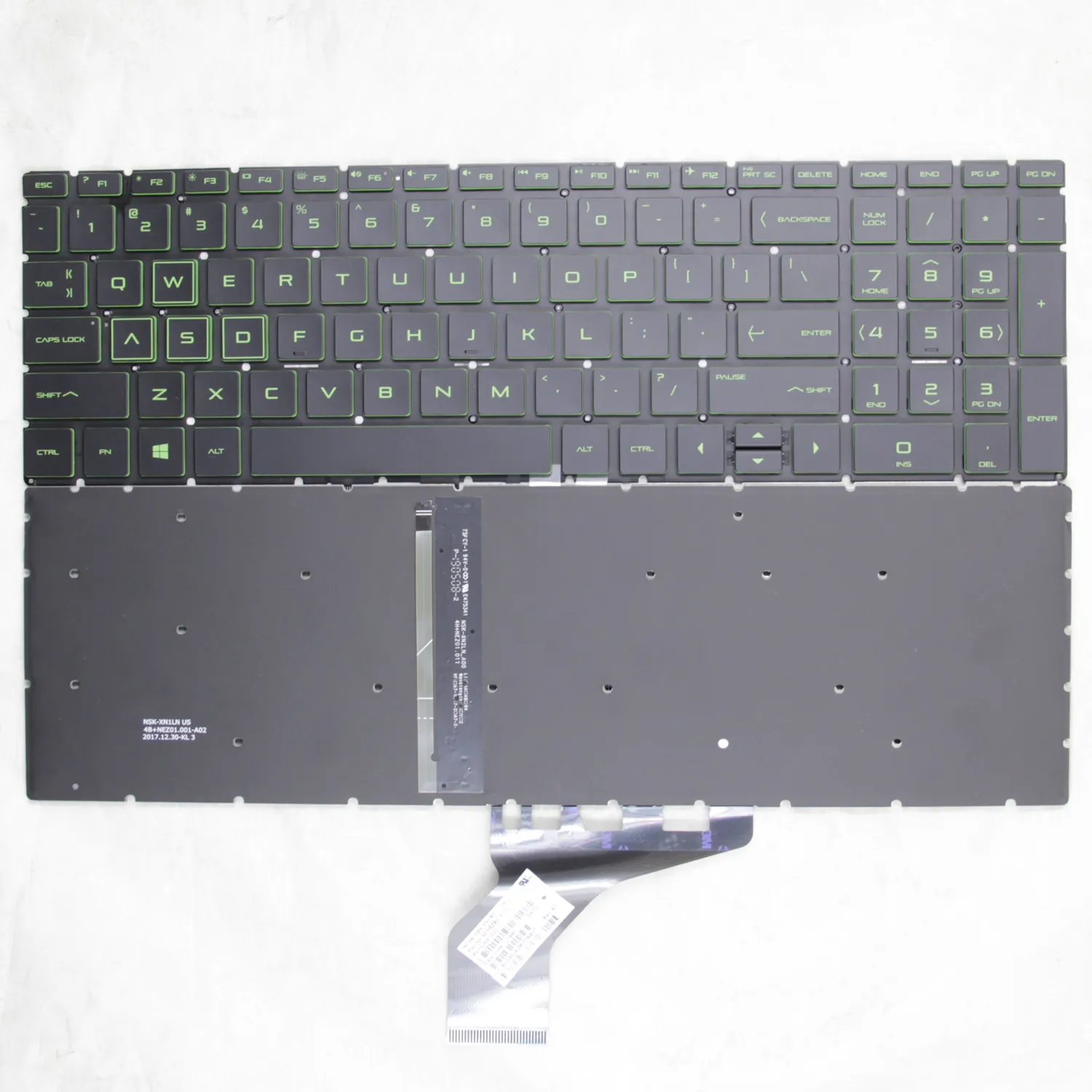 100%New Original US HP Pavilion 15-DA/DK 15-DB 15-DX 15-DR 250 G7 255 G7 15-DS 15-CS W142 C133 C139 C135 C136 English Keyboard