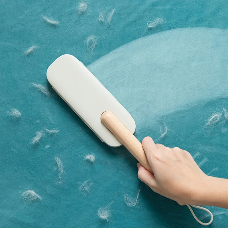 Bed Coat Sweeping Brush Household Carpet Clothing Woolen Double-Sided Wool Dehairing Sticking Brush Electrostatic Dust Removal