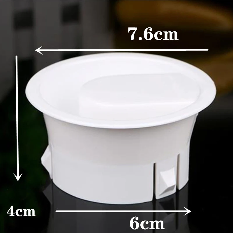 7.5CM Lids Glass Water Carafe Plastic Covers Stoppers Anti Dust Non Splash Bottle Plugs Leak Proof Caps for Bistro Pitcher