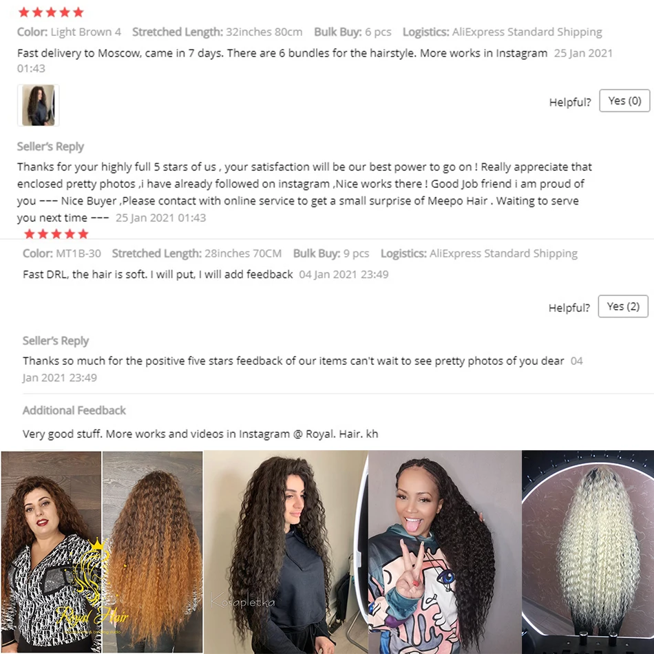 Extensions de Cheveux Synthétiques Bouclés Noirs Super Longs, 32-36 Pouces, Fibre de Haute Qualité, pour Femme