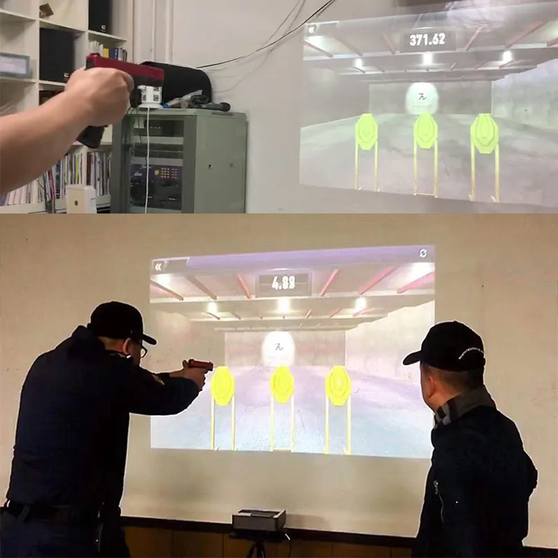 Simulación de rango de tiro interior para entrenamiento de disparos IPSC, PIE especial F22