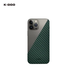 K-DOO Air Carbons Fiber Pattern PP Back Case,0.4mm Thickness,Thin,Slim Phone Shell Cover for iPhone 13,13Mini,13Pro,13Pro Max