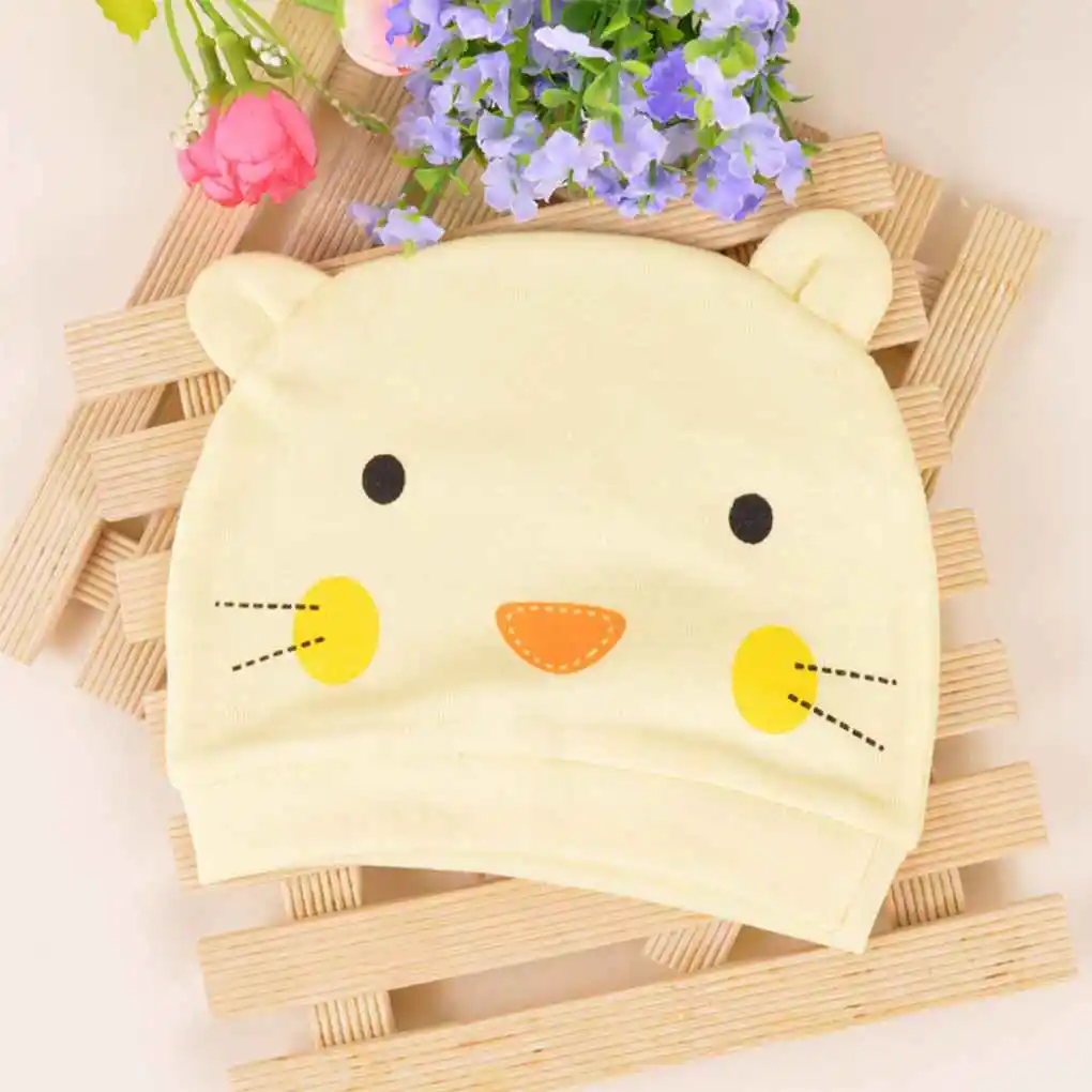 Gorro de ganchillo con animalitos para bebé – Cálido invernal