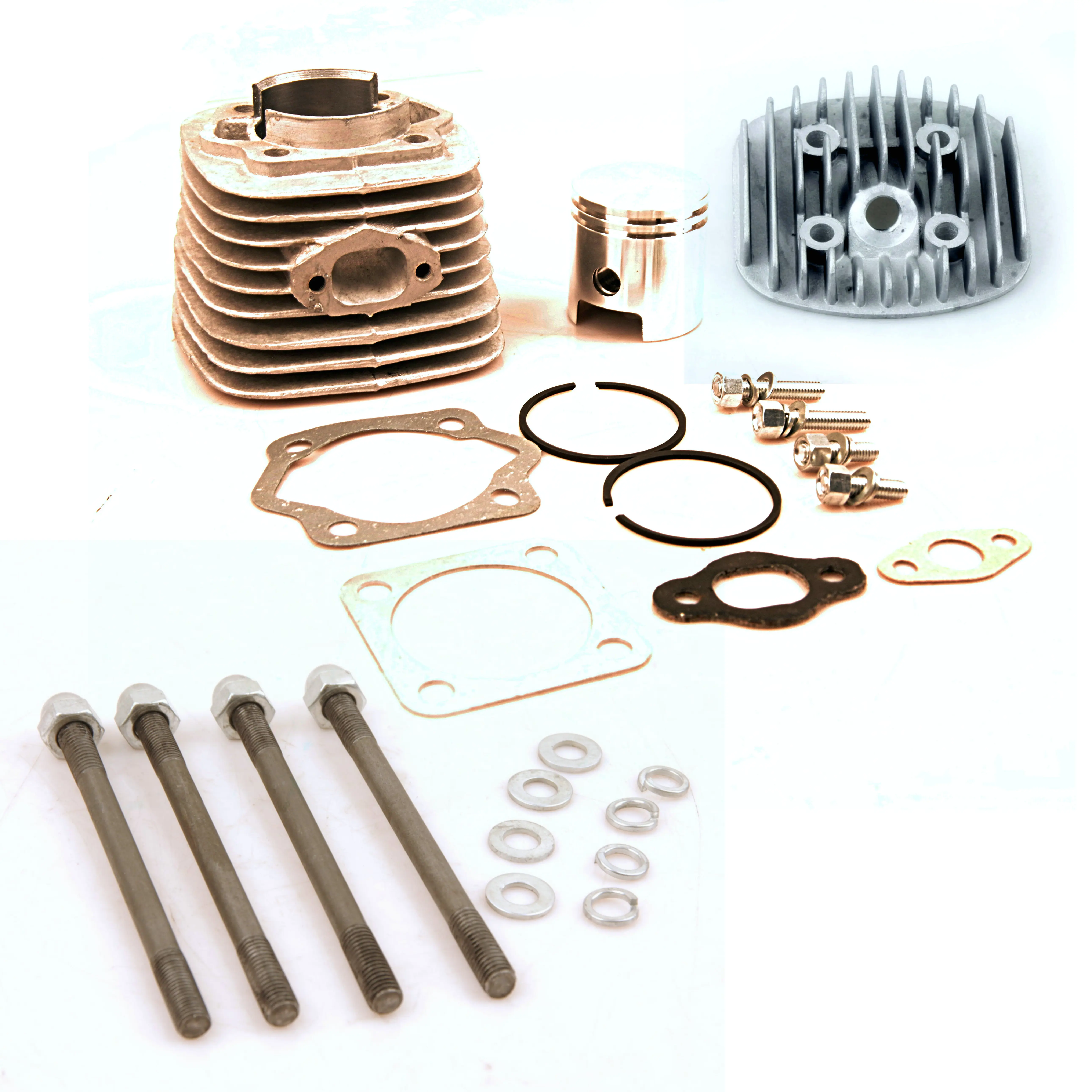 2 Stroke 47MM 80CC Engine Cylinder Kit for Mini Bike Bicycle Engine 1E47