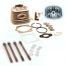 2 Stroke 47MM 80CC Engine Cylinder Kit for Mini Bike Bicycle Engine 1E47