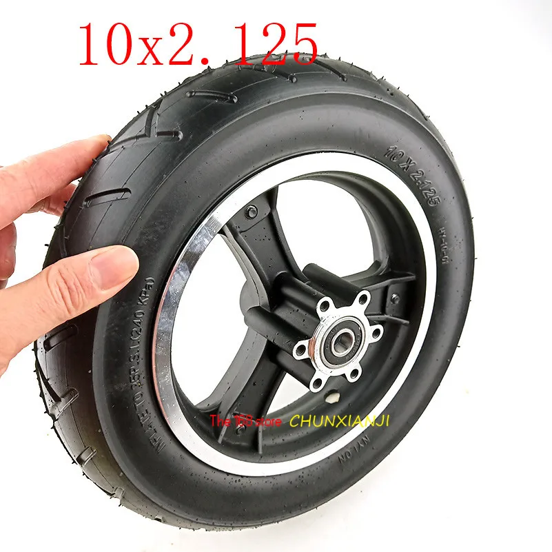 10 Inch Scooter Wheel Hub 10x2.125  Rim Alumnium Alloy  Frame for 10*2.125 Tire Electric  lightning shipment