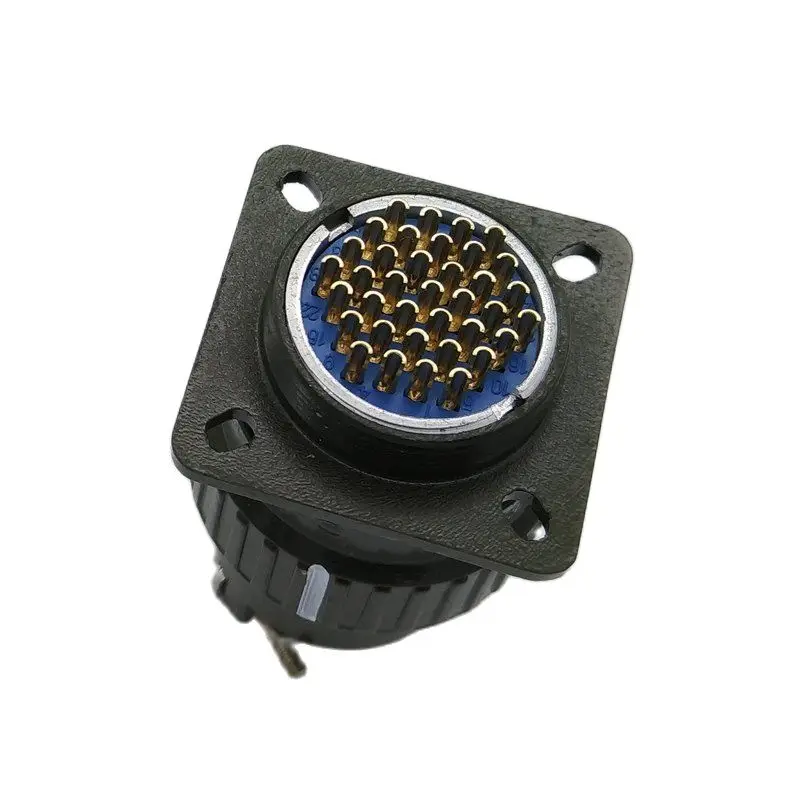 28mm Y28M YP28-37 Pin Aviation Plug Aviation Socket Cable Joint 28mm Stepper Motor Aviation Connector Plug Socket