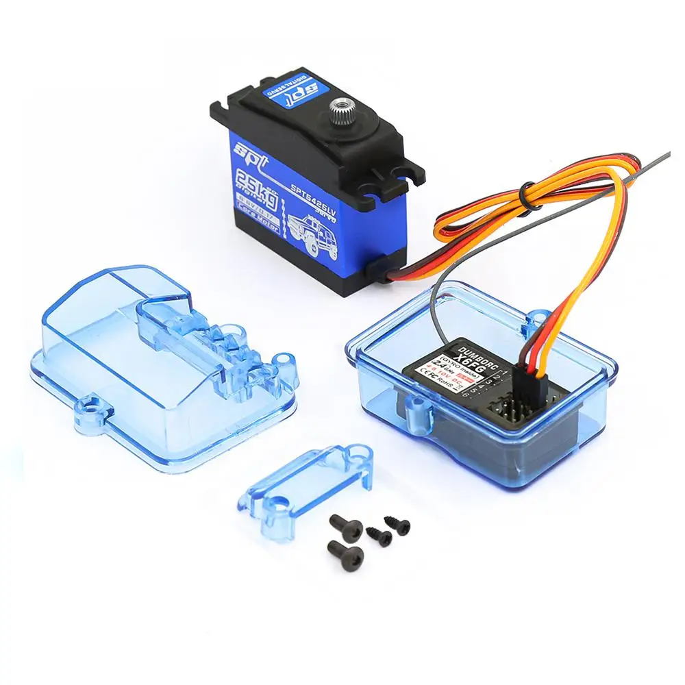 Wasserdichte Empfänger Box Für Rc Auto Fernbedienung Auto Modell Schiff Für Rc Crawler Axial Scx10 90046 Traxx Trx4 Yikong Hsp D90 D110 – Detail 6