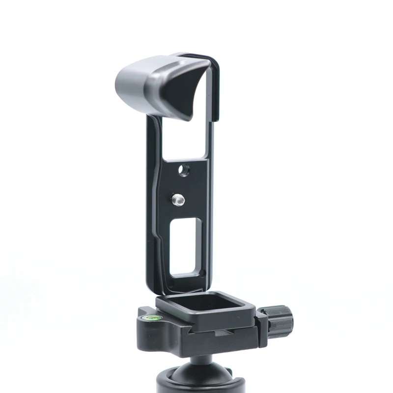 Acessórios cnc placa de aperto para câmera, suporte de metal de montagem de parafuso 1/4 placa de liberação rápida para olympus em10iv