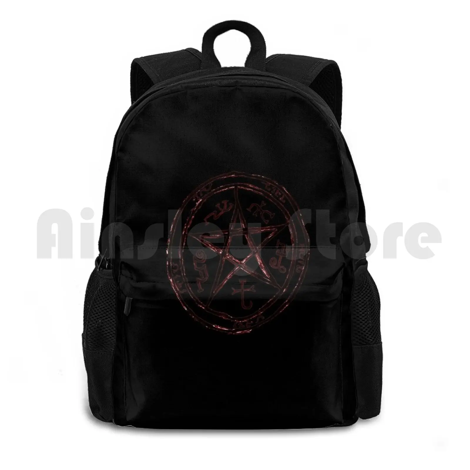 Devils Trap Outdoor Hiking Backpack Riding Climbing Sports Bag Devils Devil Trap Supernatural Sam Dean Winchester Castiel