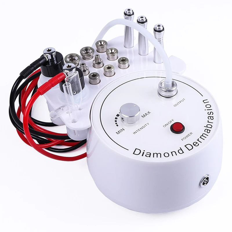 

3 in1 Diamond Microdermabrasion Dermabrasion Machine Vacuum Suction Beauty Tool Removal Wrinkle Facial Peeling